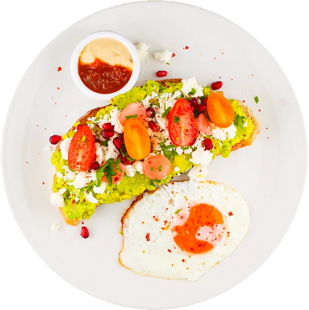Avocado on sourdough toast
